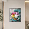 (US Only)Partial AB Diamond Painting - Full Round Drill - Flower Basket (Canvas|45*55cm)