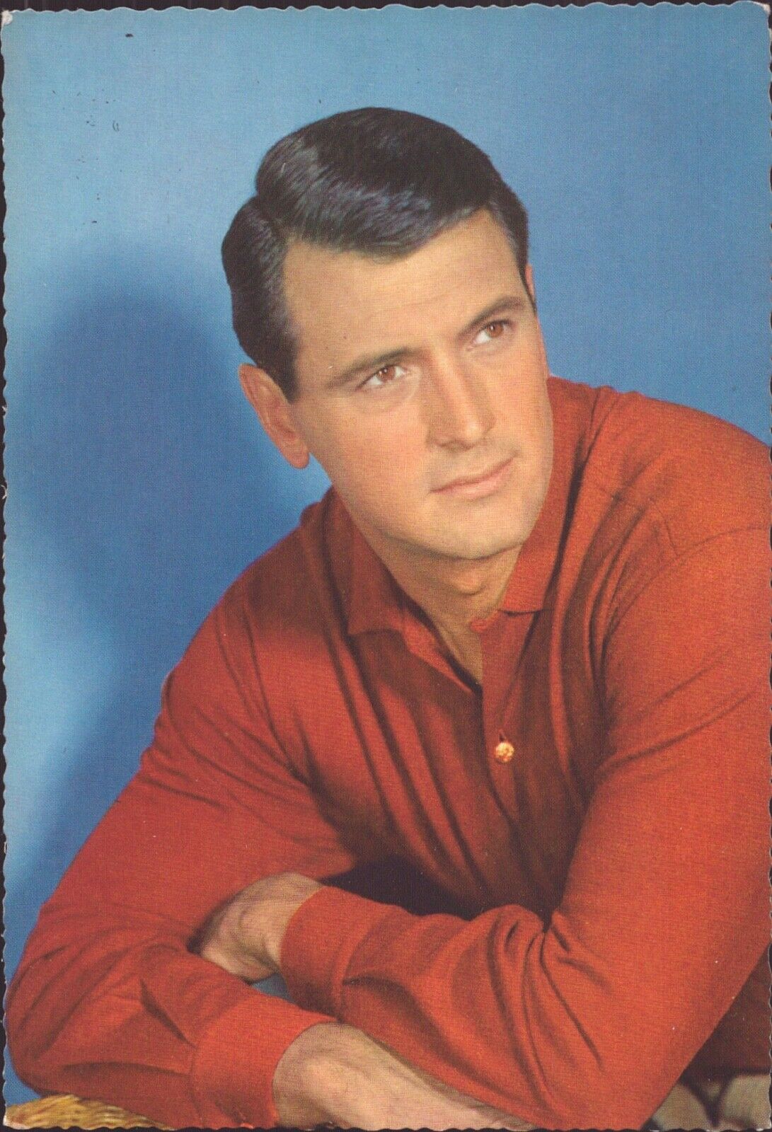 Rock Hudson - Krüger Photo Poster painting Film Ak Postcard (TV-693