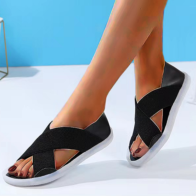 Cross-soft Soled Lightweight Sandals Radinnoo.com