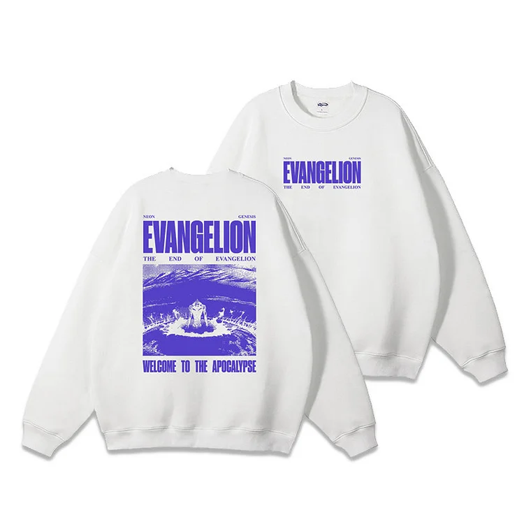 Pure Cotton The End Of Evangelion Pullover  weebmemes