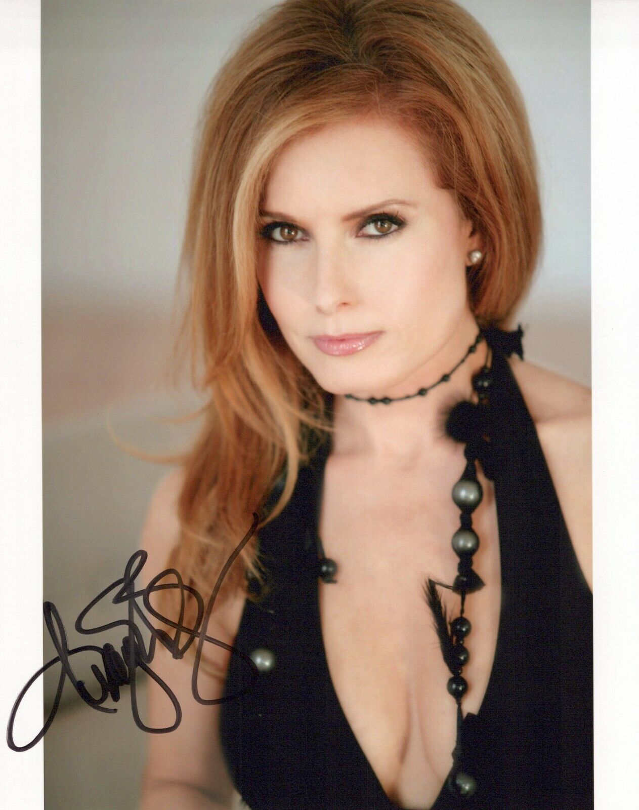 Tracey E Bregman glamour shot autographed Photo Poster painting signed 8x10 #10