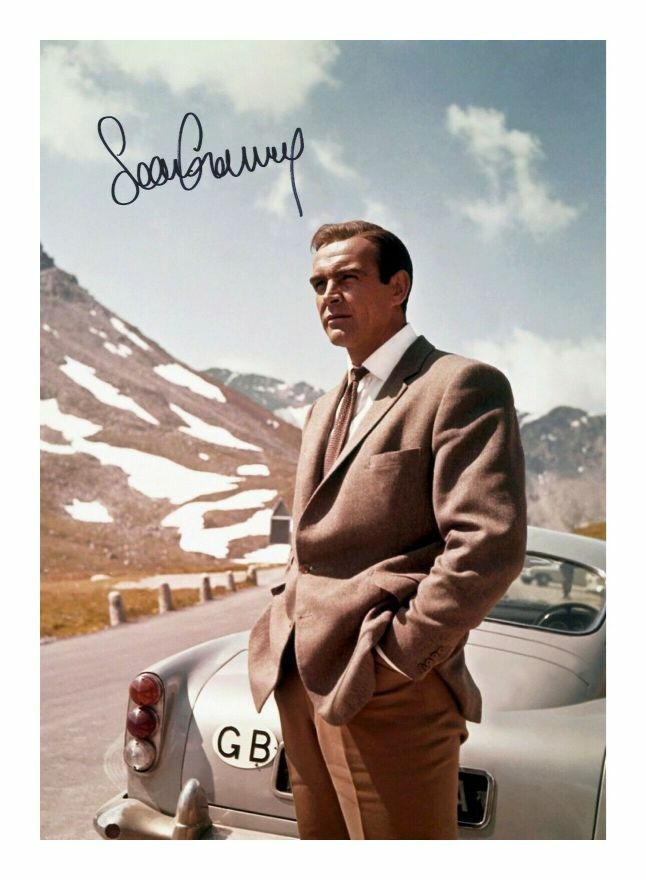 SEAN CONNERY - JAMES BOND AUTOGRAPH SIGNED PP Photo Poster painting POSTER