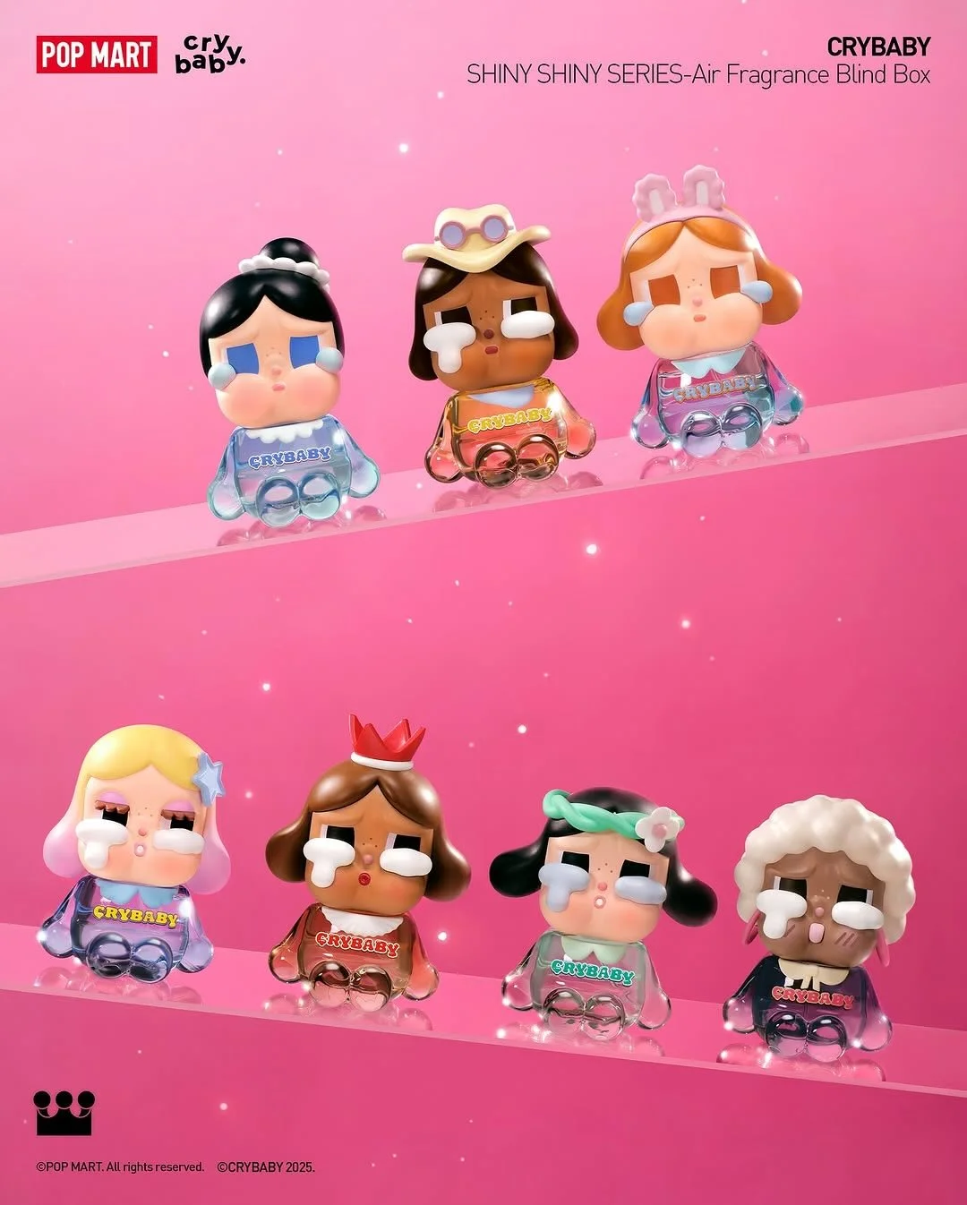 PRE-SALE CRYBABY SHINY SHINY Series - Air Fragrance  Blind Box