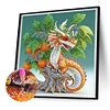2Pack Dragon Snake-Crystal Rhinestone Diamond Painting(30x30cm)