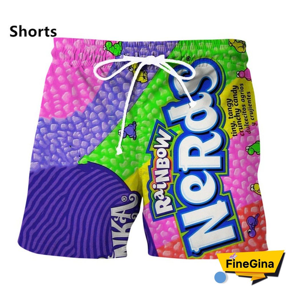 Fashion Nerds Candy Suits Men Women Casual T-Shirt/Sweatshirt/Hoodie/Trousers/Shorts(1Pac)