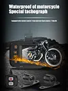 Motorcycle DVR HD 1080P Front Rear View Dash Cam IP65 Waterproof Parking Monitor