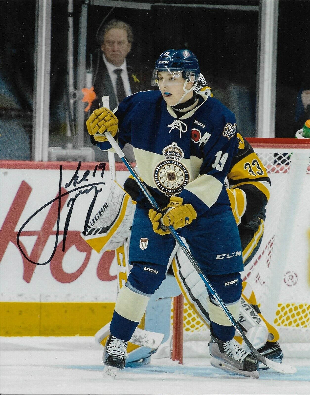 Regina Pats Jake Leschyshyn Autographed Signed 8x10 Photo Poster painting COA