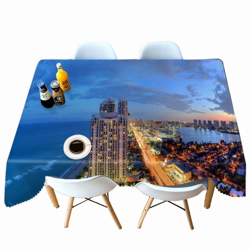 

Seascape World - 3D Tablecloth, 140*210cm, 501 Original