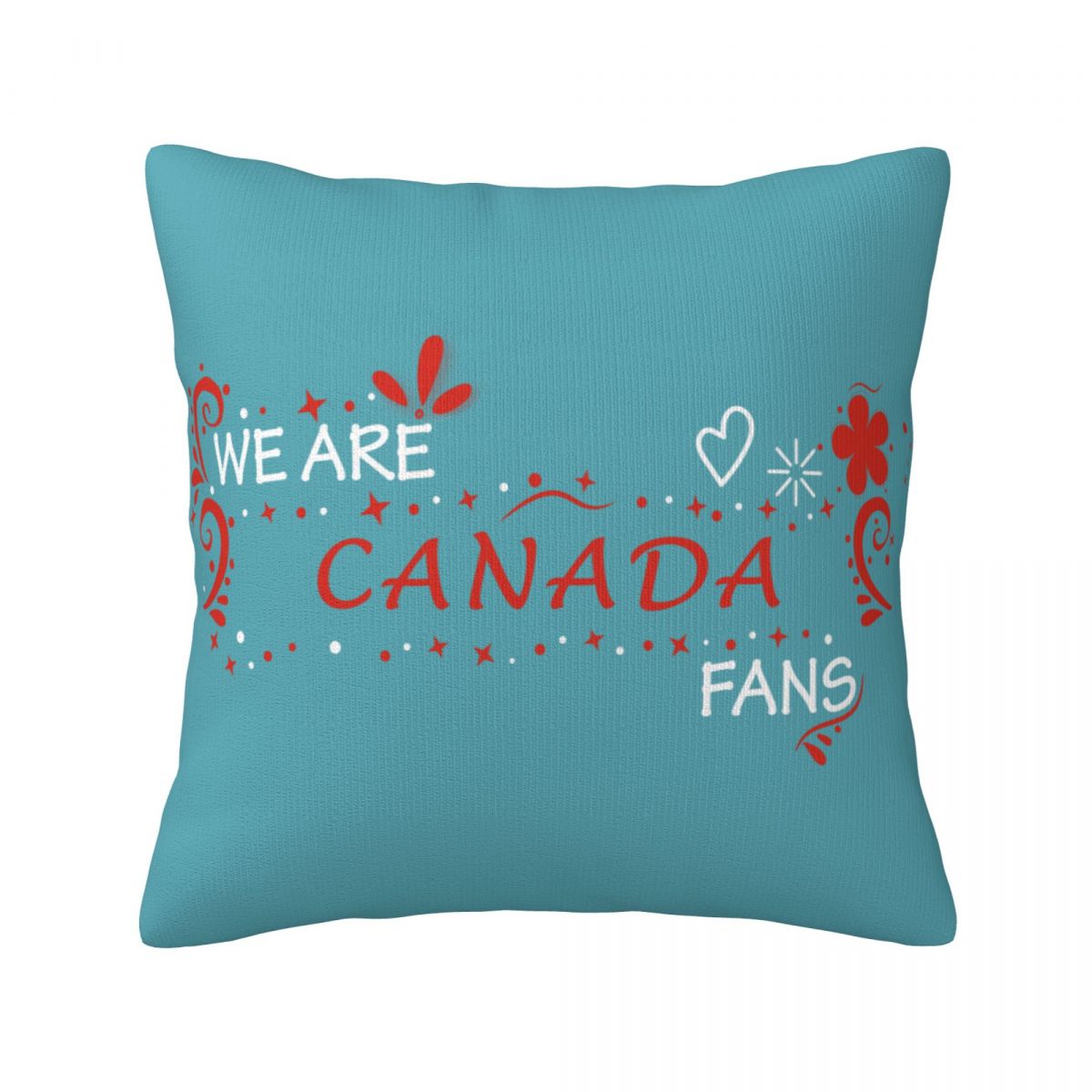 We Are Canada Fans Throw Pillows 18 x 18 inch