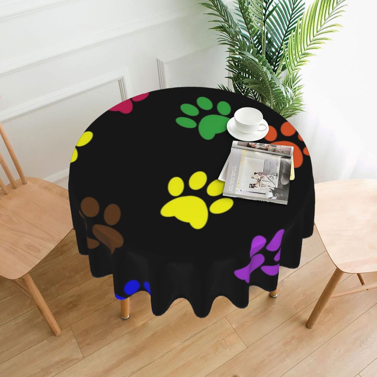 

Dog - Round Tablecloth, 150cm, 501 Original