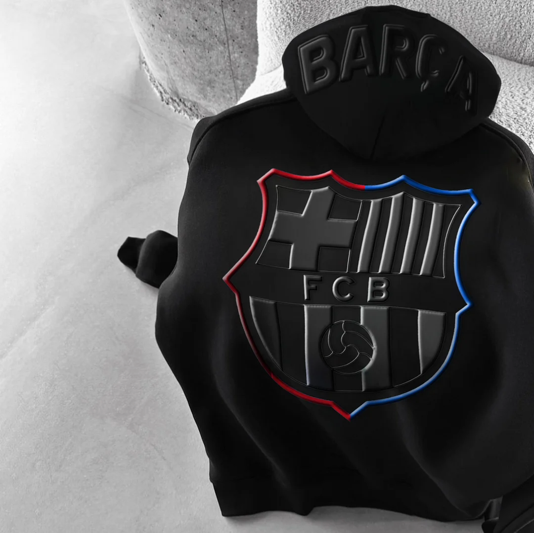 Unisex Soccer Print Casual Hoodie