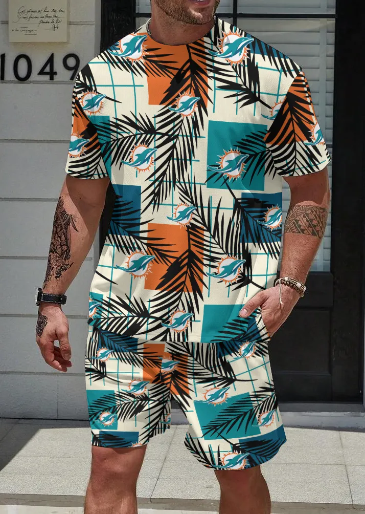Miami Dolphins Limited Edition Top And Shorts Two-Piece Suits