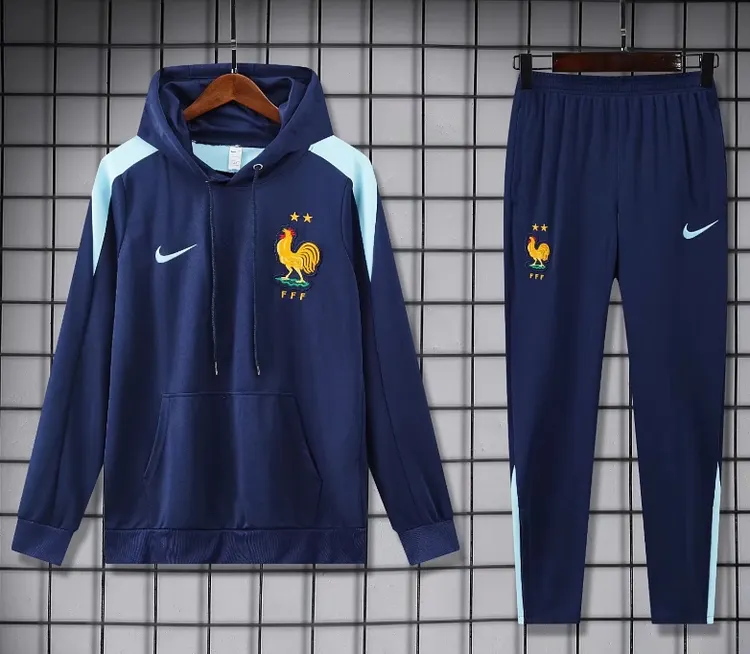 25-26 season France training hooded training jersey