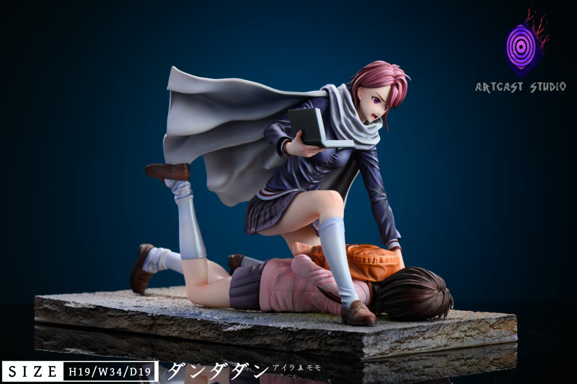 ArtCast Studio - Iconic Scene #01 Momo Ayase X Aira Shiratori Dandadan-