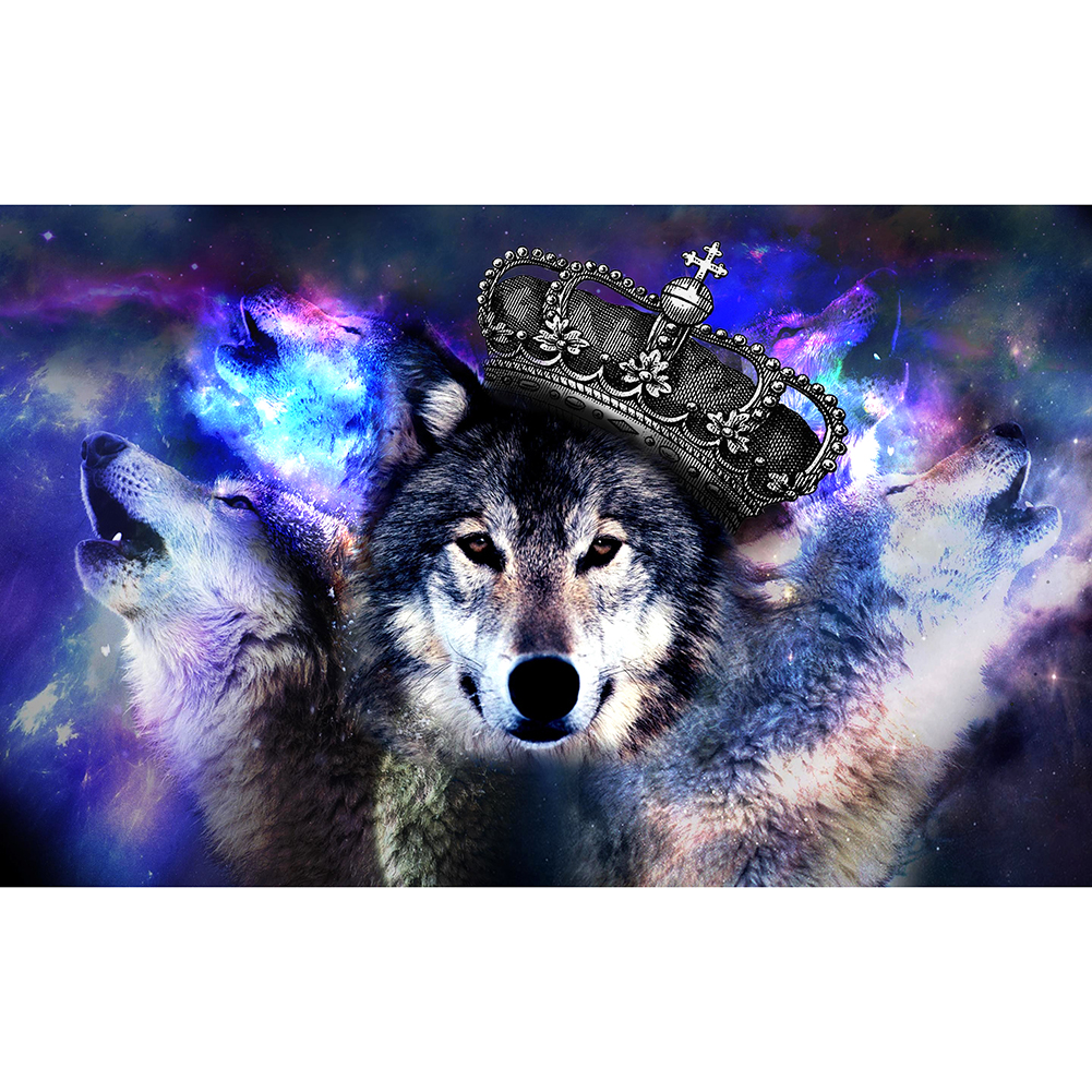 

Fierce Wolf - 1000 Pieces Jigsaw Puzzle, 501 Original