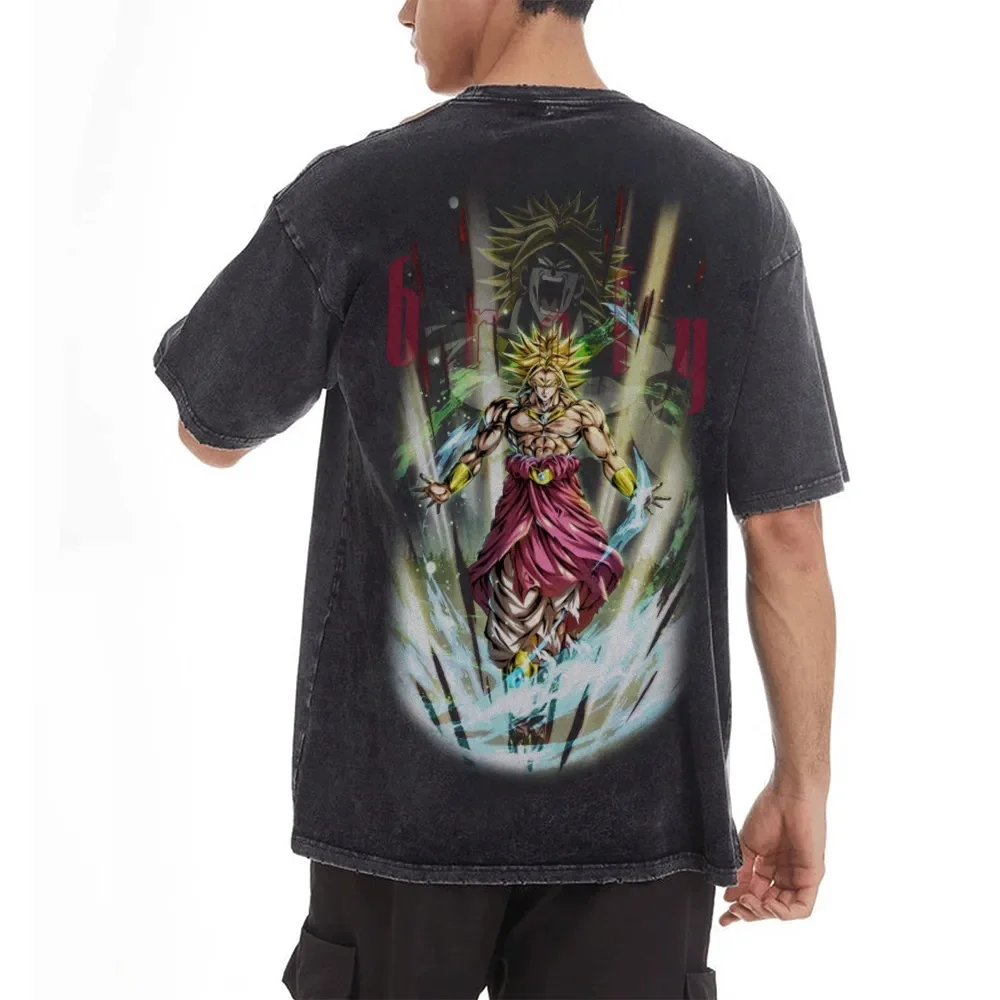 Dragon Ball Super Broly Oversize Washed T-Shirt	