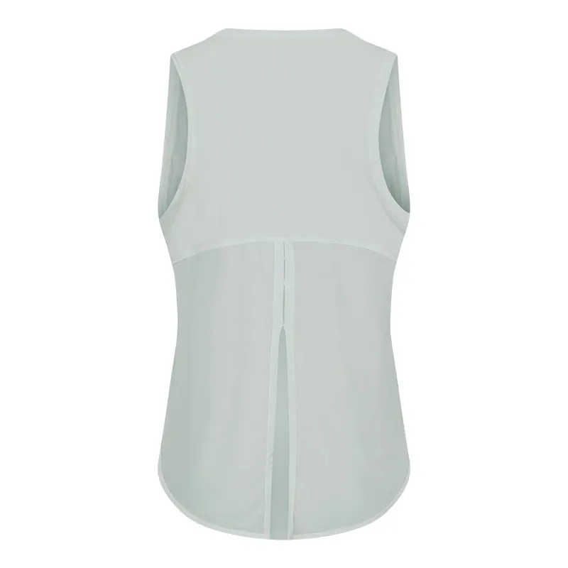light green strappy workout tanks