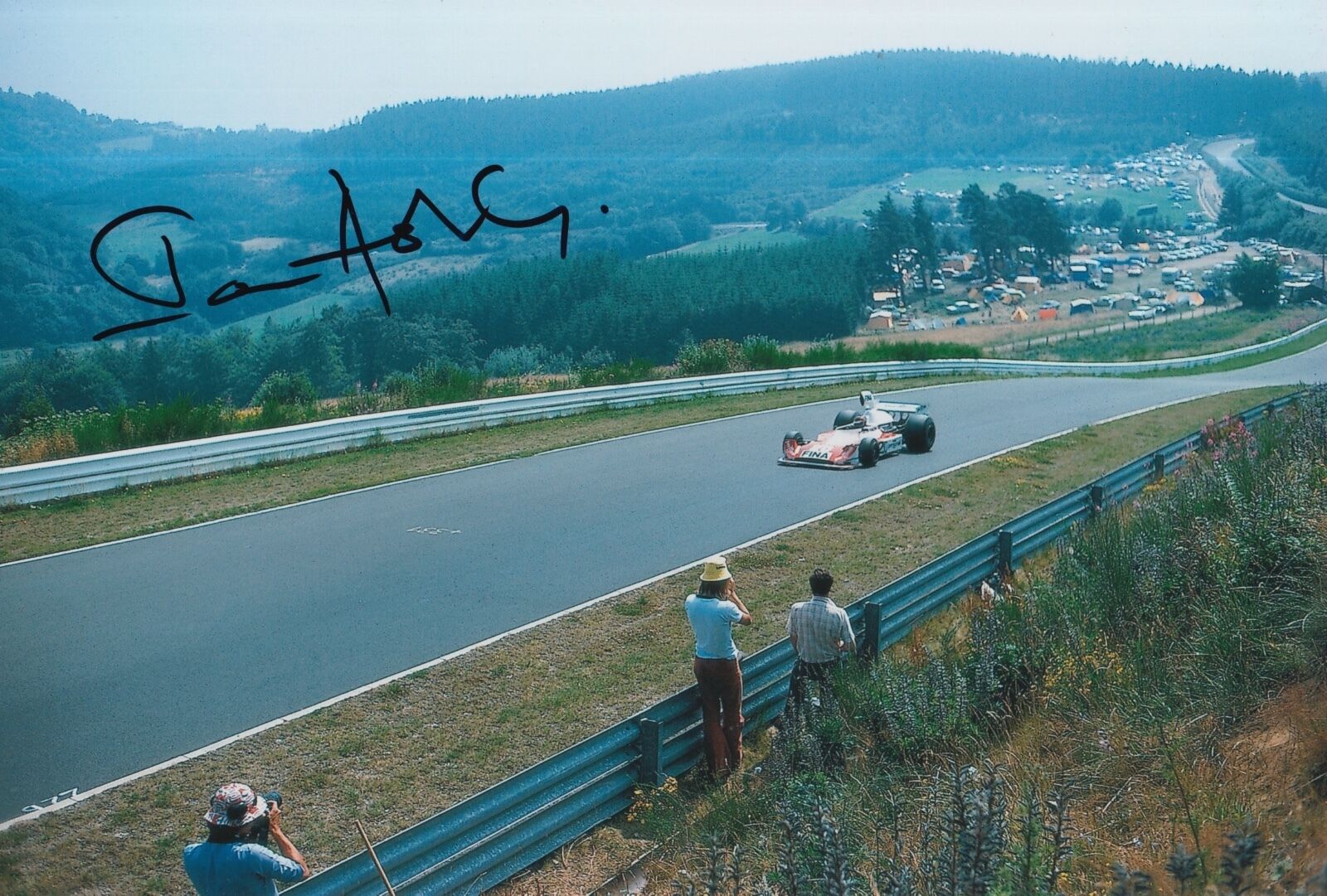 Ian Ashley Hand Signed 12x8 Photo Poster painting Formula 1 F1 6.