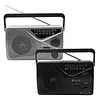 FM/AM/SW Radio Built in Speakers Portable Radio with Earphone Jack & Antenna Battery Or Mains Powered for Home Outdoor Travel Emergency