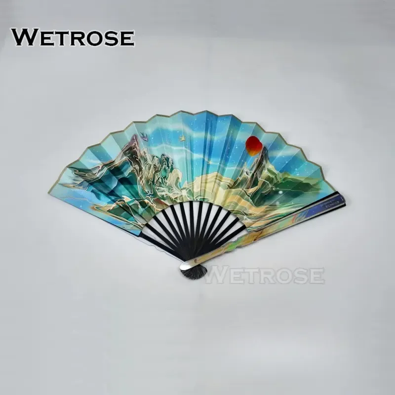 [Wetrose] In Stock Wuthering Waves Suisui Cheongsam Fan Game Outfit Weapon Cosplay Prop
