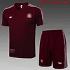 2025/2026 Bayern Munich pre-match training Deep Red Shirt+Shorts 1:1 Thai Quality