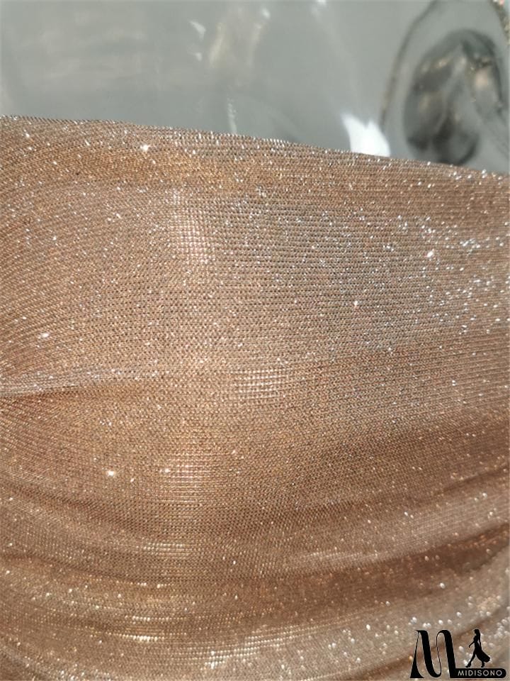 MidiSono - Stylish Casual Shiny Design Sexy Slim Mini Slip Dress