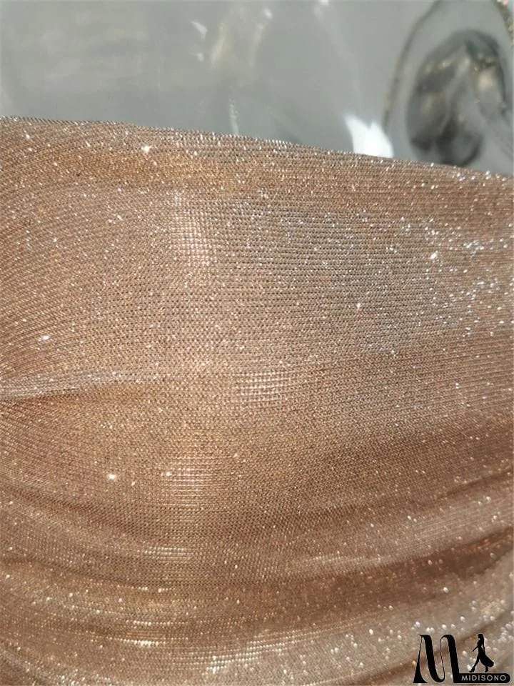 MidiSono - Stylish Casual Shiny Design Sexy Slim Mini Slip Dress