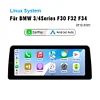 Ugode Für BMW 3/4 Series F30 F31 F32 F33 2012-2020 year Apple CarPlay Android Auto Display Monitor Upgrade Autoradio Stereo 