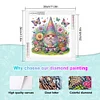 (4er Pack) Gnome - Speziell geformtes Diamond Painting - 30*30cm