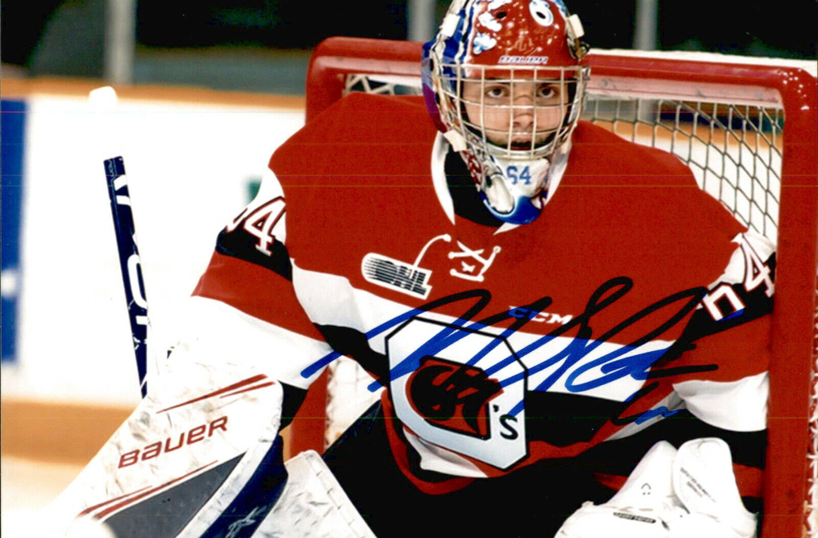 Michael DiPietro SIGNED autographed 4x6 Photo Poster painting OTTAWA 67'S / VANCOUVER CANUCKS