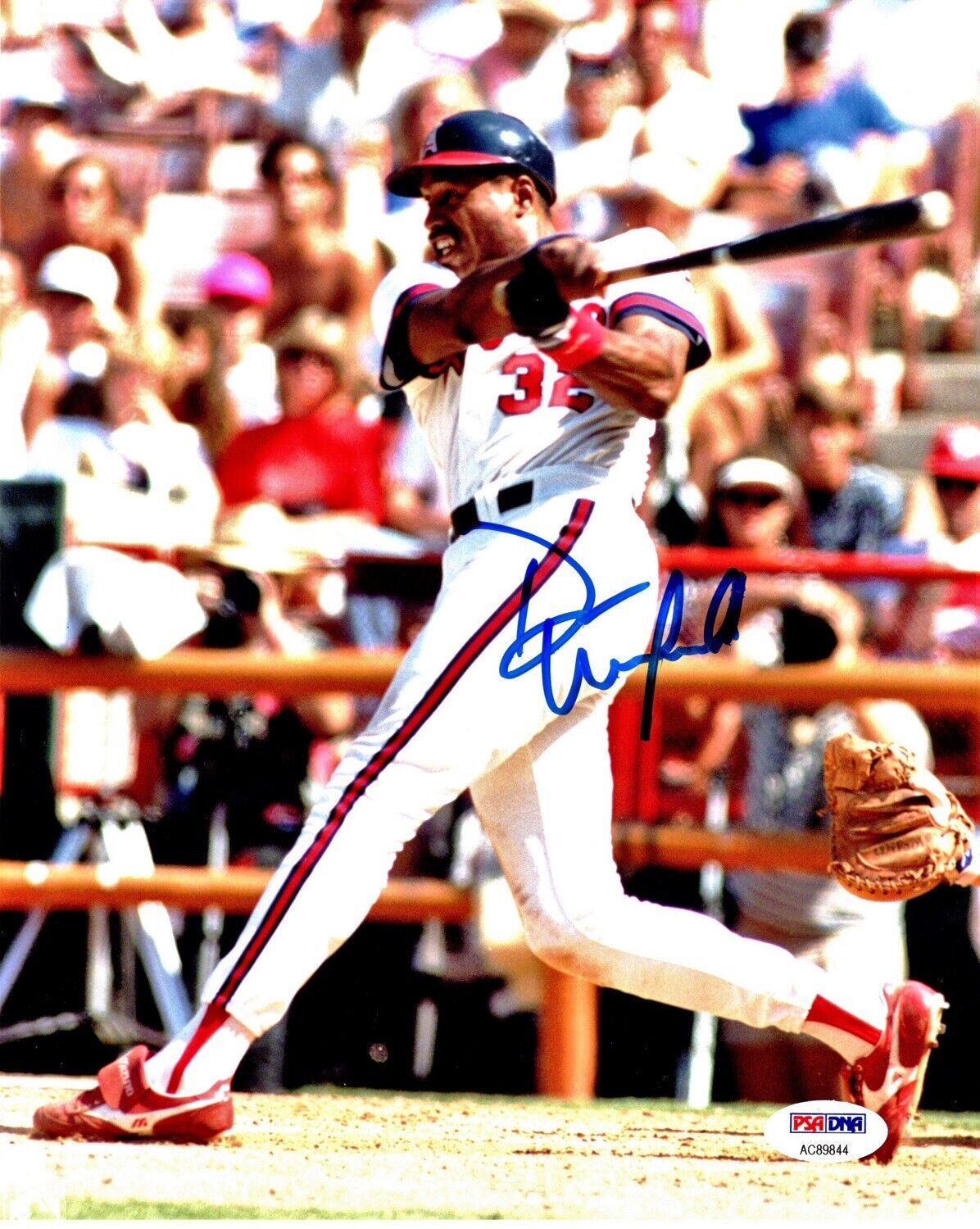 Dave Winfield Signed Autographed California Angels 8x10 inch Photo Poster painting + PSA/DNA COA