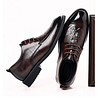 Business leather shoes Korean pointed English style men's formal wear