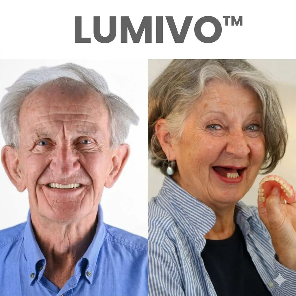 🦷 LUMIVO&trade; Custom-Fit Dentures ⏰ ENDS TODAY   70% OFF | Smile with Confidence
