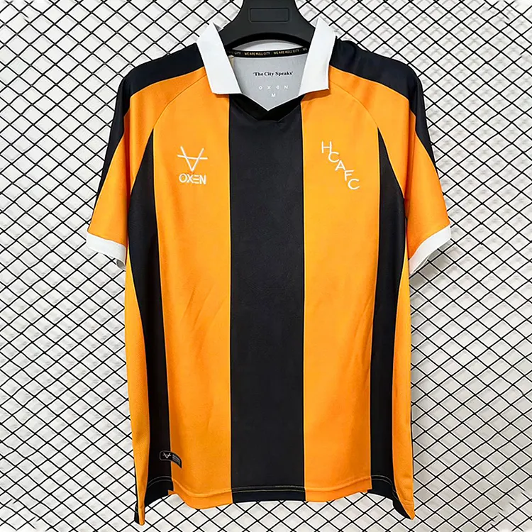 【S~4XL】Hull City 26/27 Home Jersey 1:1 Thai Quality
