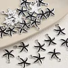 Cool Silver Black Alloy Pendants DIY Fashion Accessories