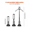 3000mAh Telescopic Camping Light Rechargable Flashlight for Camping Hiking
