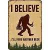 Warning Bi&egrave;re - Panneaux en &eacute;tain m&eacute;tallique(20*30cm/30*40cm)