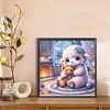 Diamond Painting-DIY Full Round Drill Sheep And Bear Toy
