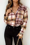 Matchmaker Mixed Plaid Top