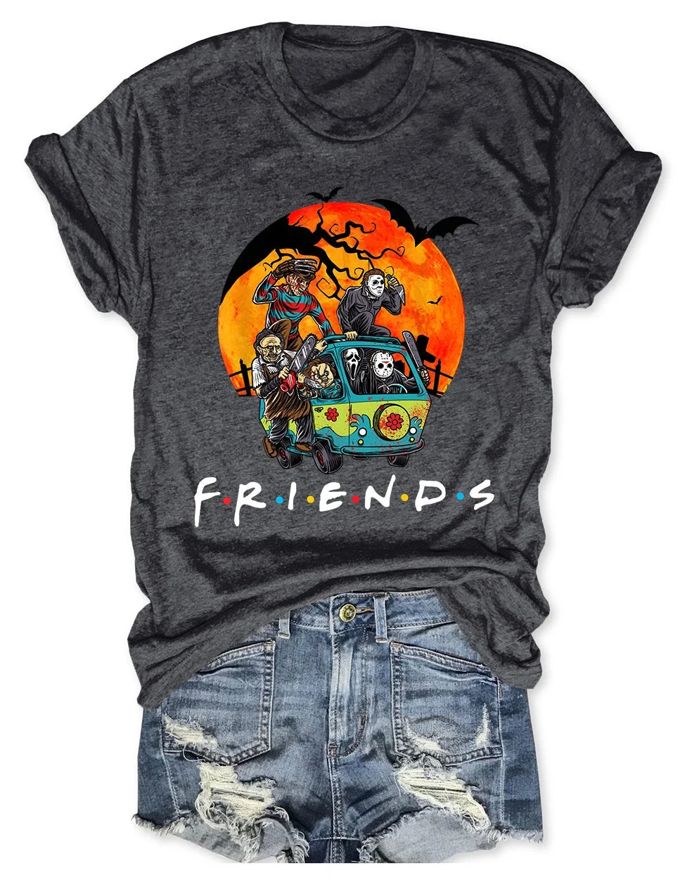 Horror Creepy Halloween T-Shirt