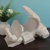 3D Printed Herringbone Gear Desktop Phone Holder