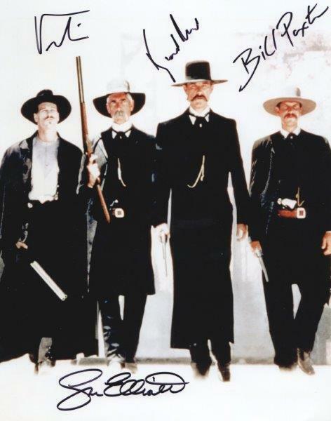 REPRINT - TOMBSTONE Cast Autographed Signed 8 x 10 Photo Poster painting Poster RP