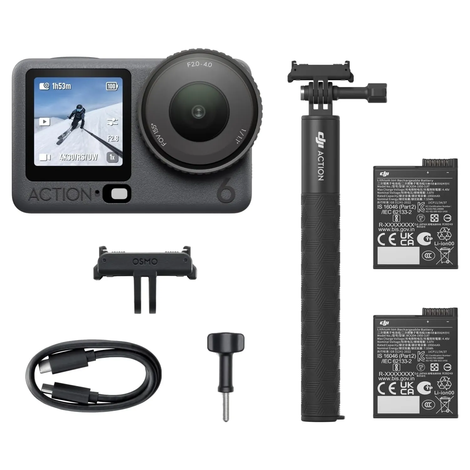 Osmo Action 6 Capture More Combo (Certified Pre-Owned)