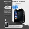 Personal Portable Alcohol Breathalyzer Tester with Digital LCD Display Handheld Alcohol Breathalyzer Tester Type-C Powered 300mAh Battery for Personal Home and Party Outdoors Indoors