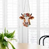 2pcs Cow 2D Flat DIY Diamond Painting Set Diamond Art Pendant Wall Door Decor