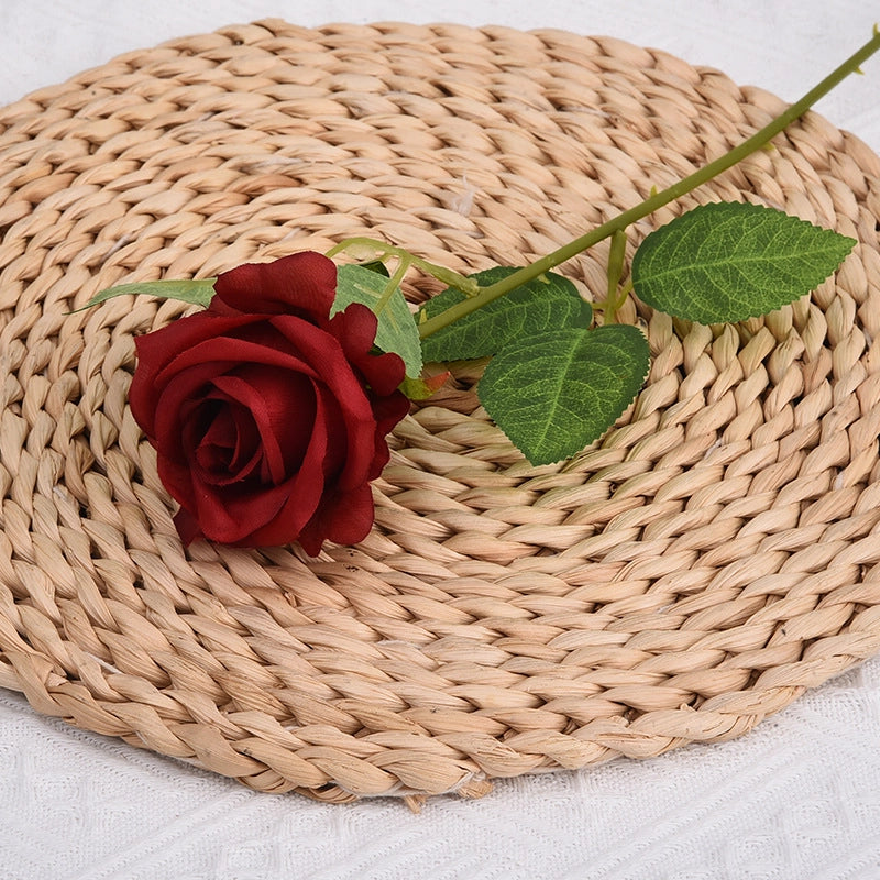 Office Culture/realistic Simulation/rose Simulation For Office Decoration