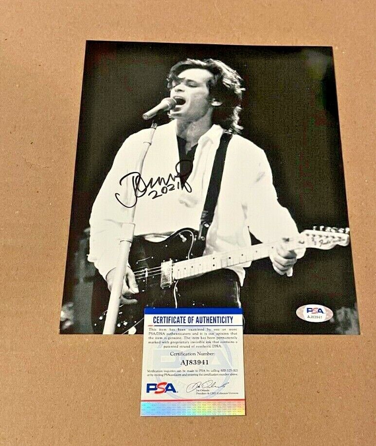 JOHN COUGAR MELLENCAMP SIGNED 8X10 CONCERT MUSIC Photo Poster painting PSA/DNA CERTIFIED #3