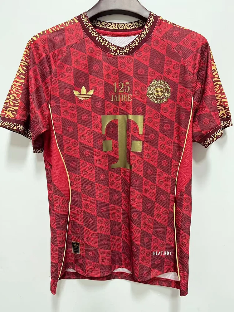 Fans 2025-26 Bayern 125th Anniversary Special Edition Jersey (Only 50 pieces left)