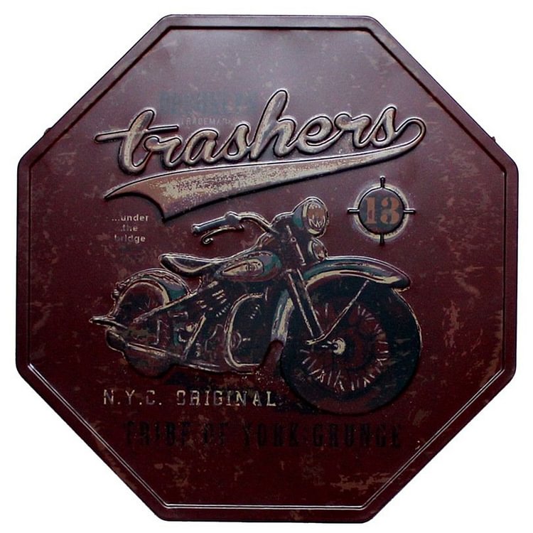Motorcycle - Special Tin Signs - Car Series - 12*12 inches (Special)