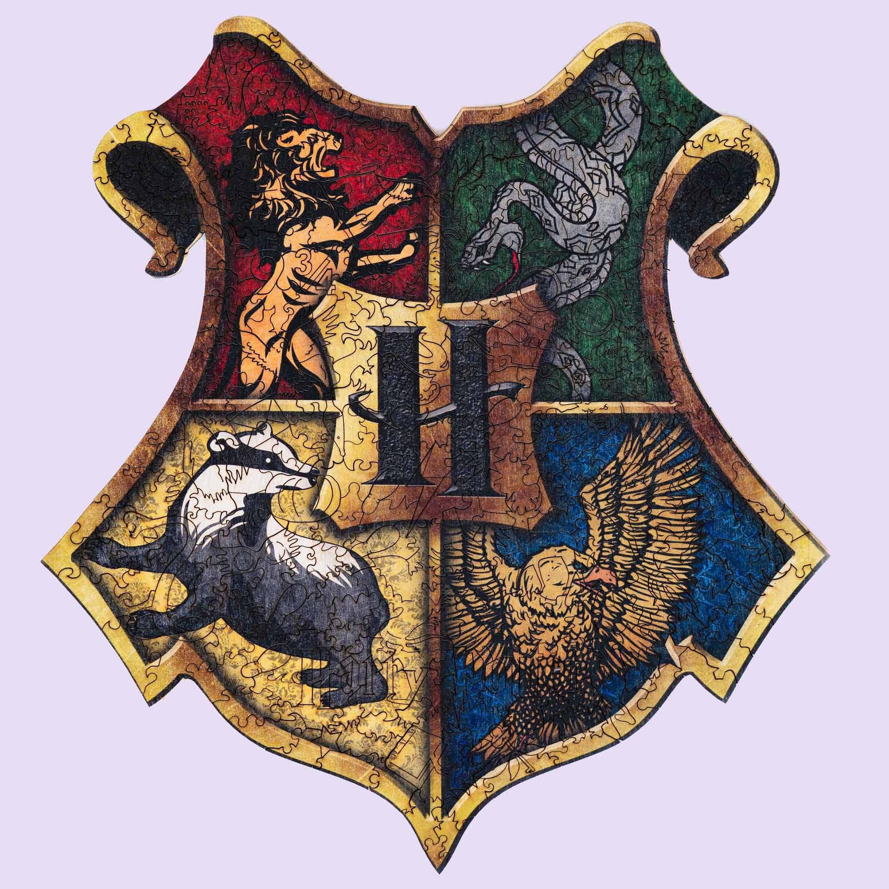 Hogwarts Badge Jigsaw Puzzle